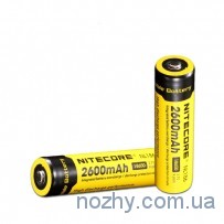 Аккуммуляторная батарея Nitecore 18650 Li-ion 2600 mAh