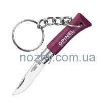 Нож Opinel Keychain №2 Inox. Цвет – фиолетовый