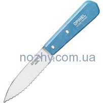 Нож Opinel Serrated №113 Inox. Цвет – голубой